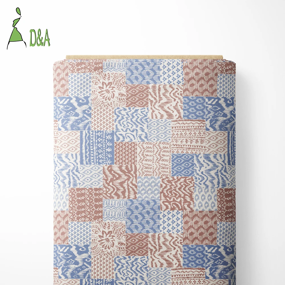 Wholesale Classic Ethnic Mosaic Pattern Printed Poplin Fabric 100%Cotton for Baby & Kids Shirts Craft & Toy Use - Image 6