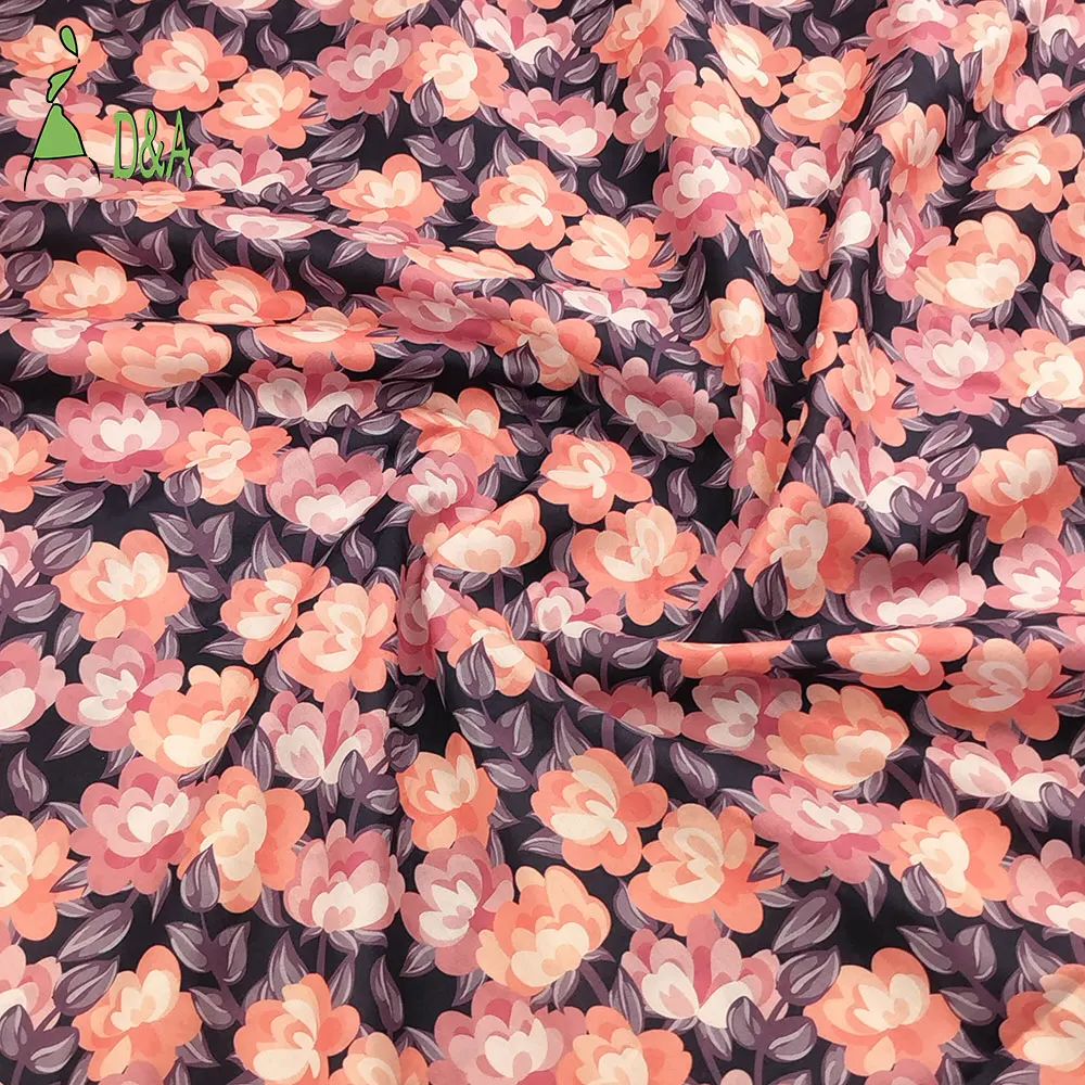 Wholesale Custom 80S Tissues Large Floral Printed Design 100% Cotton Eco-Friendly Moisture-Absorbent Fabric Craft Shirts Toys - Image 5