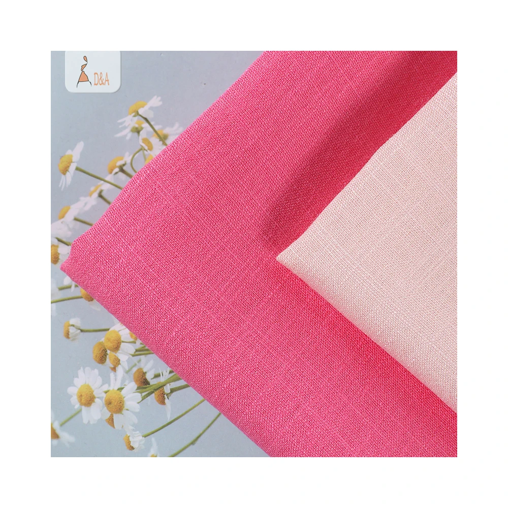 2022 New Fashion Comfortable 130gsm 80% Rayon 20% Nylon Fabric Plain Style for Women's Woven Shirt & Dress Dyed Pattern