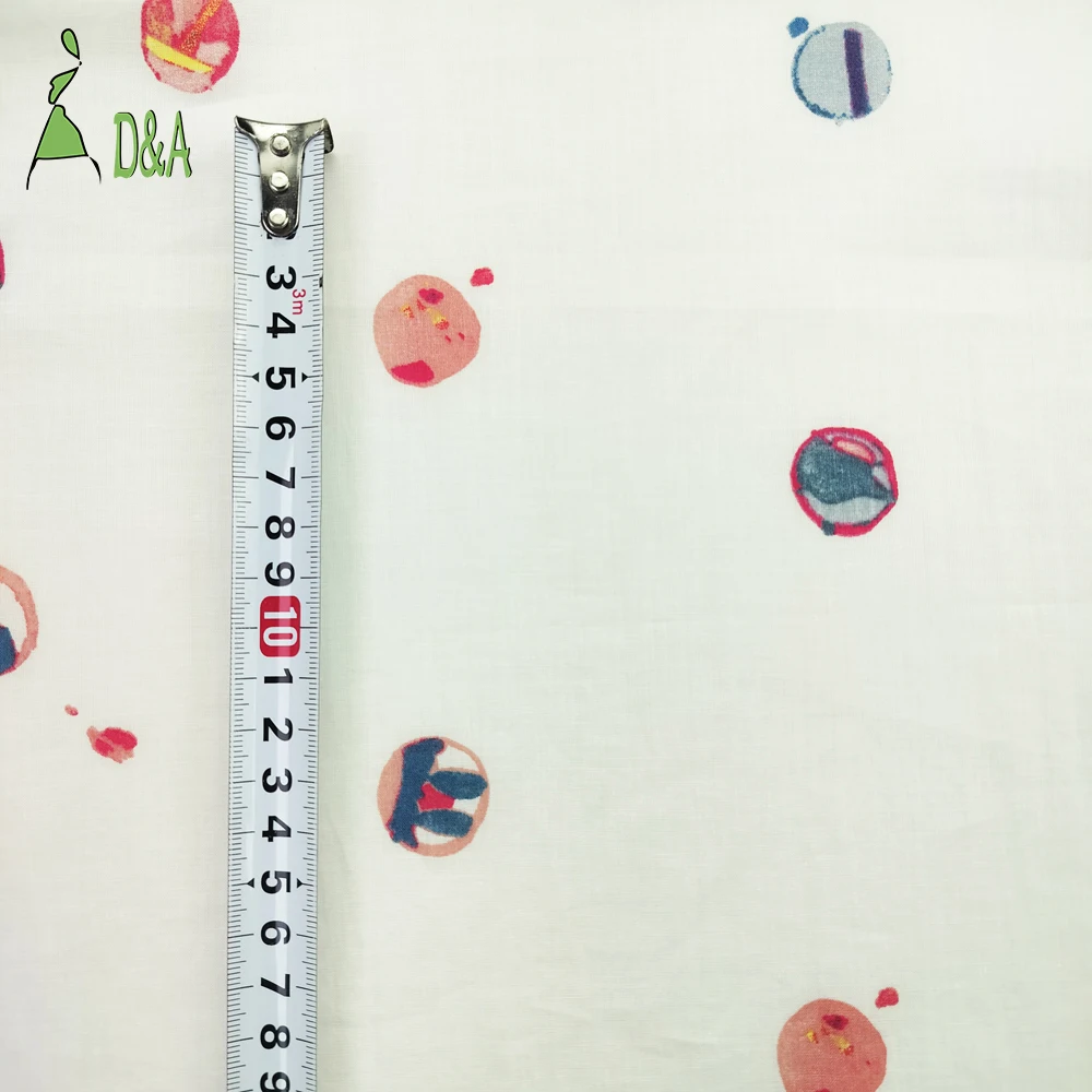 Cheap Price Ready Shipping 100% Cotton Voile Fabric Eco-Friendly Stretch Cartoon Prints for Girls Garment Lining - Image 3