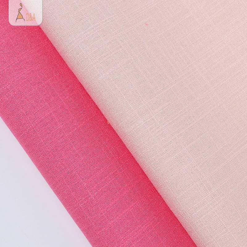 2022 New Fashion Comfortable 130gsm 80% Rayon 20% Nylon Fabric Plain Style for Women's Woven Shirt & Dress Dyed Pattern - Image 2