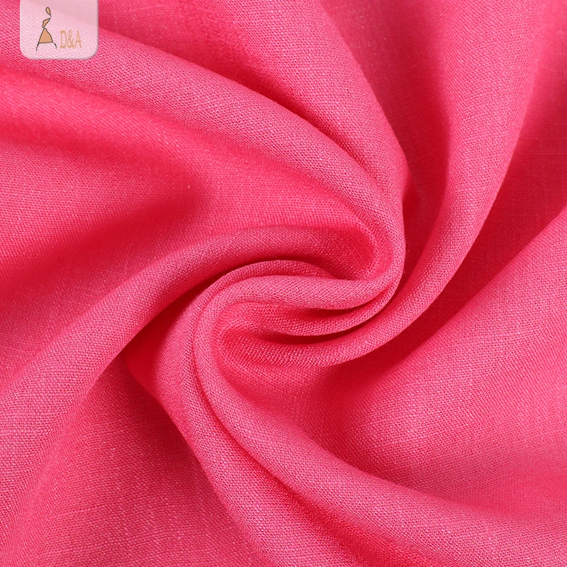 2022 New Fashion Comfortable 130gsm 80% Rayon 20% Nylon Fabric Plain Style for Women's Woven Shirt & Dress Dyed Pattern - Image 6